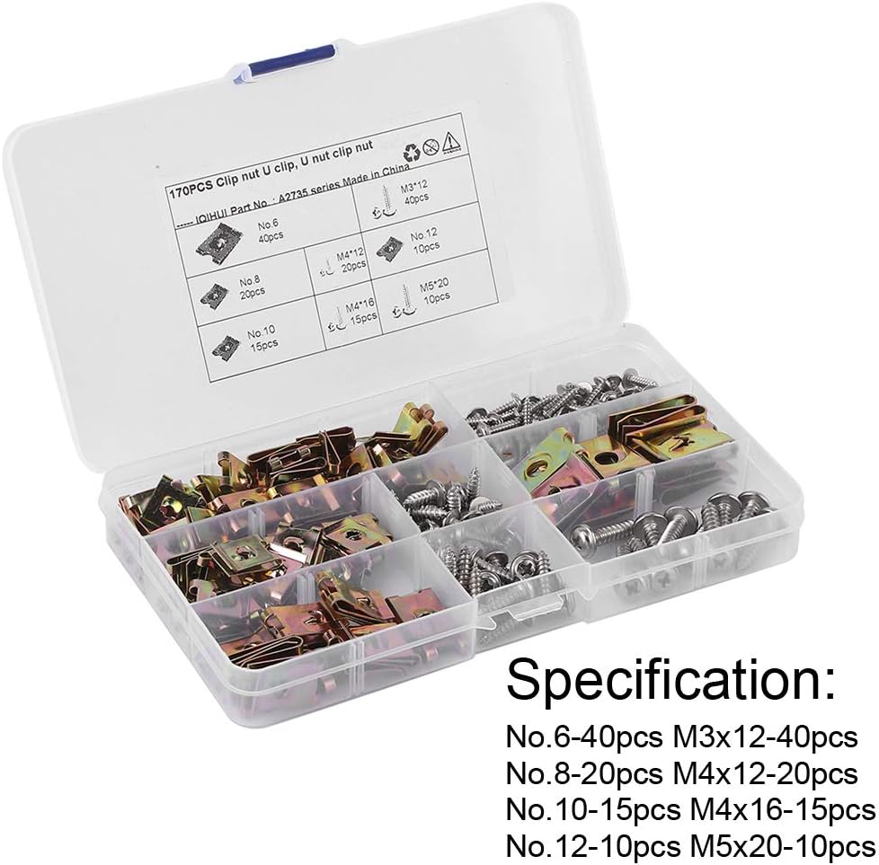 Durable U-Clamp Set for Industrial Fastening