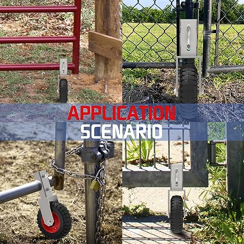 Durable 6 Farm Gate Caster for 330lb Chains