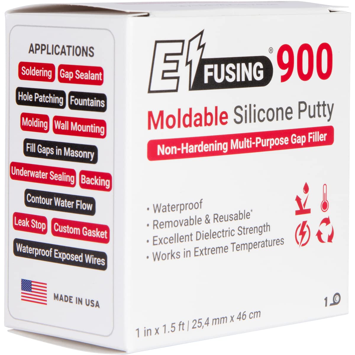 EFUSING Moldable Silicone Putty for Pipeline Sealing