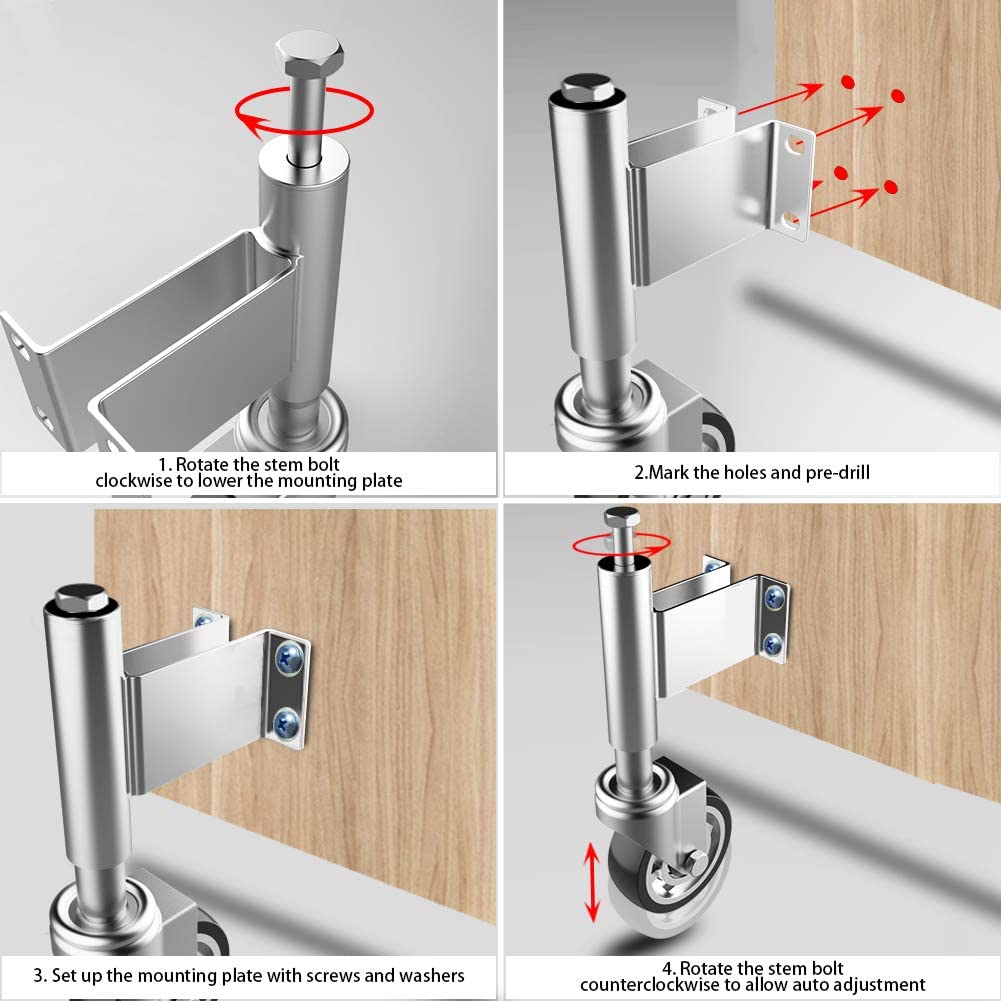 Strong Gate Casters