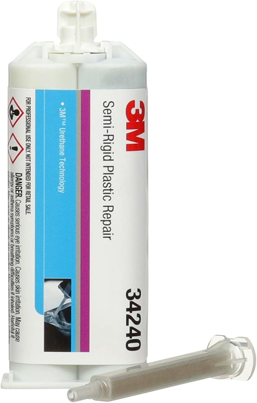 3M 34240 - 473 mL Dual-Syringe Urethane Adhesive for Plastic Repair