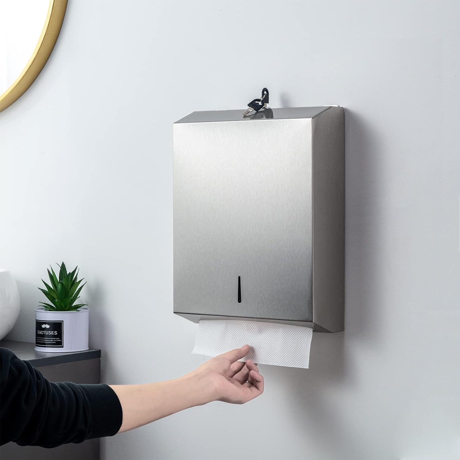 Gorlary - Touchless Wall-Mount Dispenser for Restaurant or Commercial Use