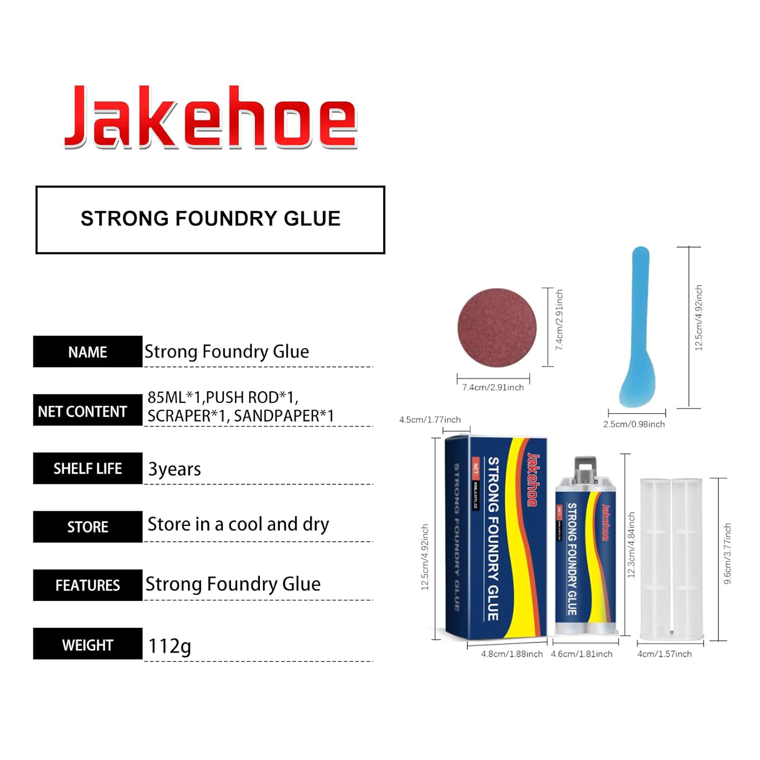 Strong Epoxy Metal Repair Adhesive