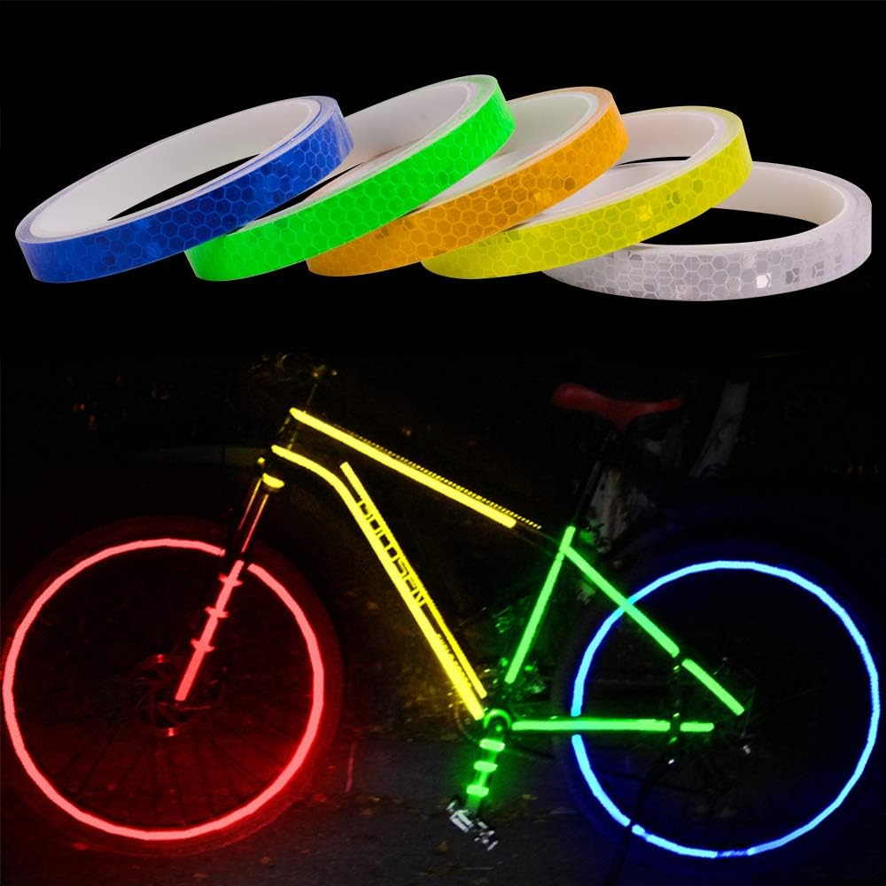 Brightplus Reflective Tape Fluorescent Yellow 05 X10