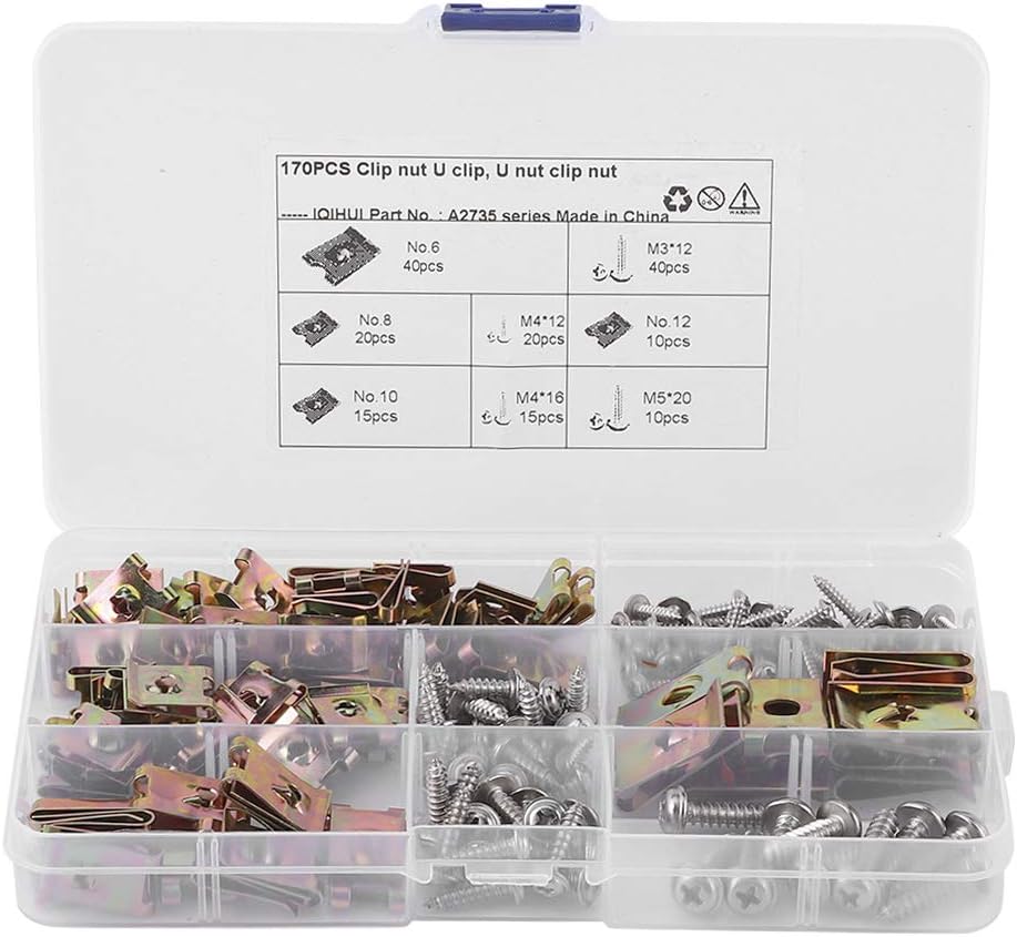 Durable U-Clamp Set for Industrial Fastening