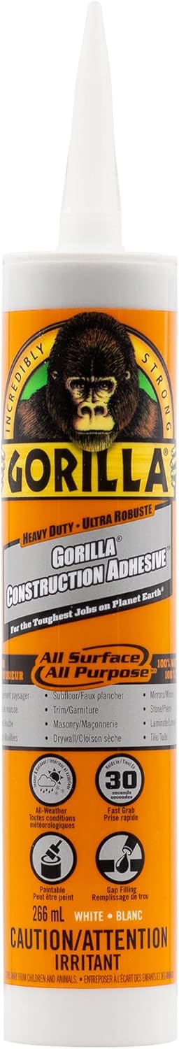 Gorilla Glue 8110003 Construction Adhesive 9OZ