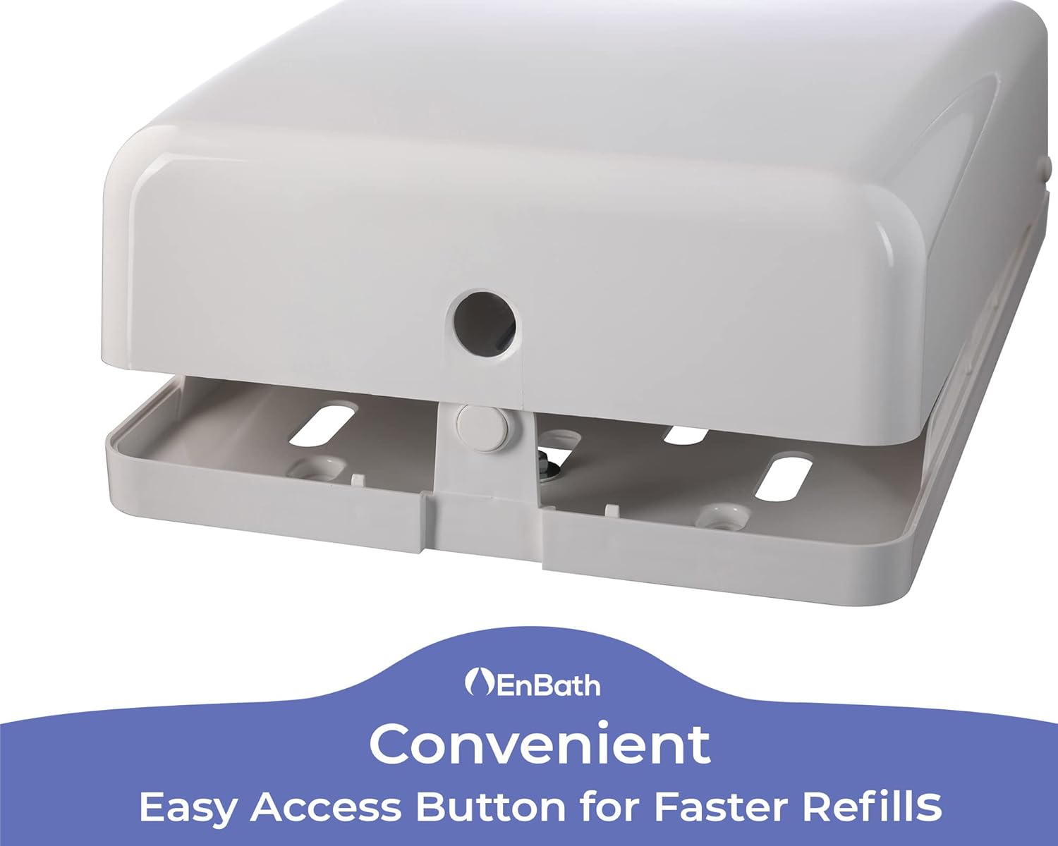 EnBath Commercial Paper Towel Dispenser Wall-Mounted 500 Madd