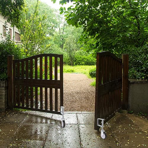 Heavy-Duty 220 lbs Capacity Easy to Use Gate Casters