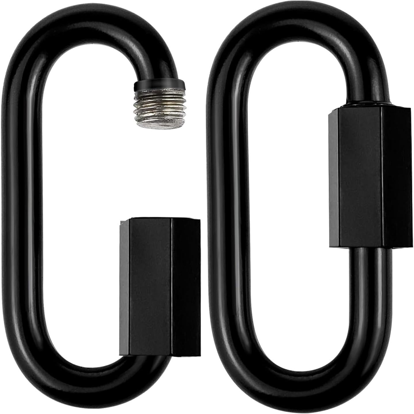 304 Black Stainless Steel Quick Links D Shape Locking Chain Tool