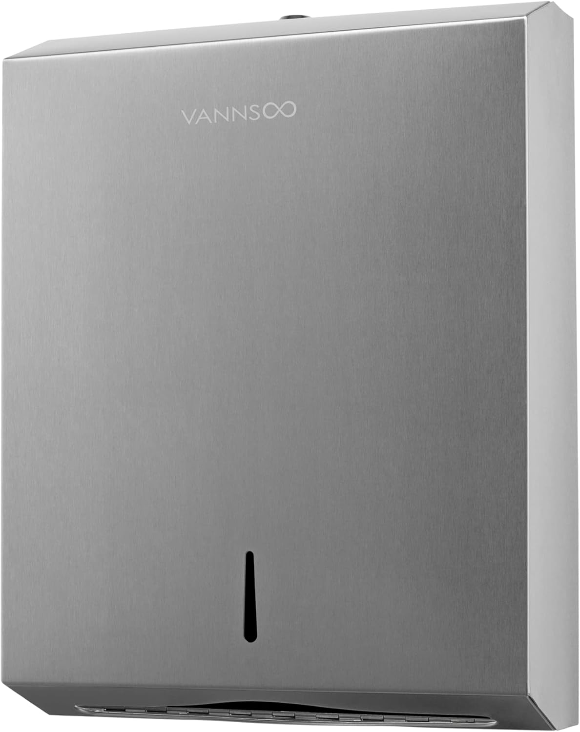 VANNSOO Tri-fold Stainless Steel Paper Towel Dispenser for Commercial Use