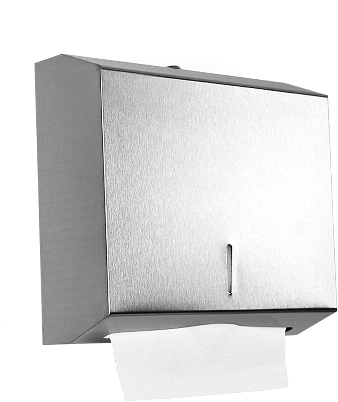 Wall-Mounted Commercial Paper Towel Dispo with Lock
