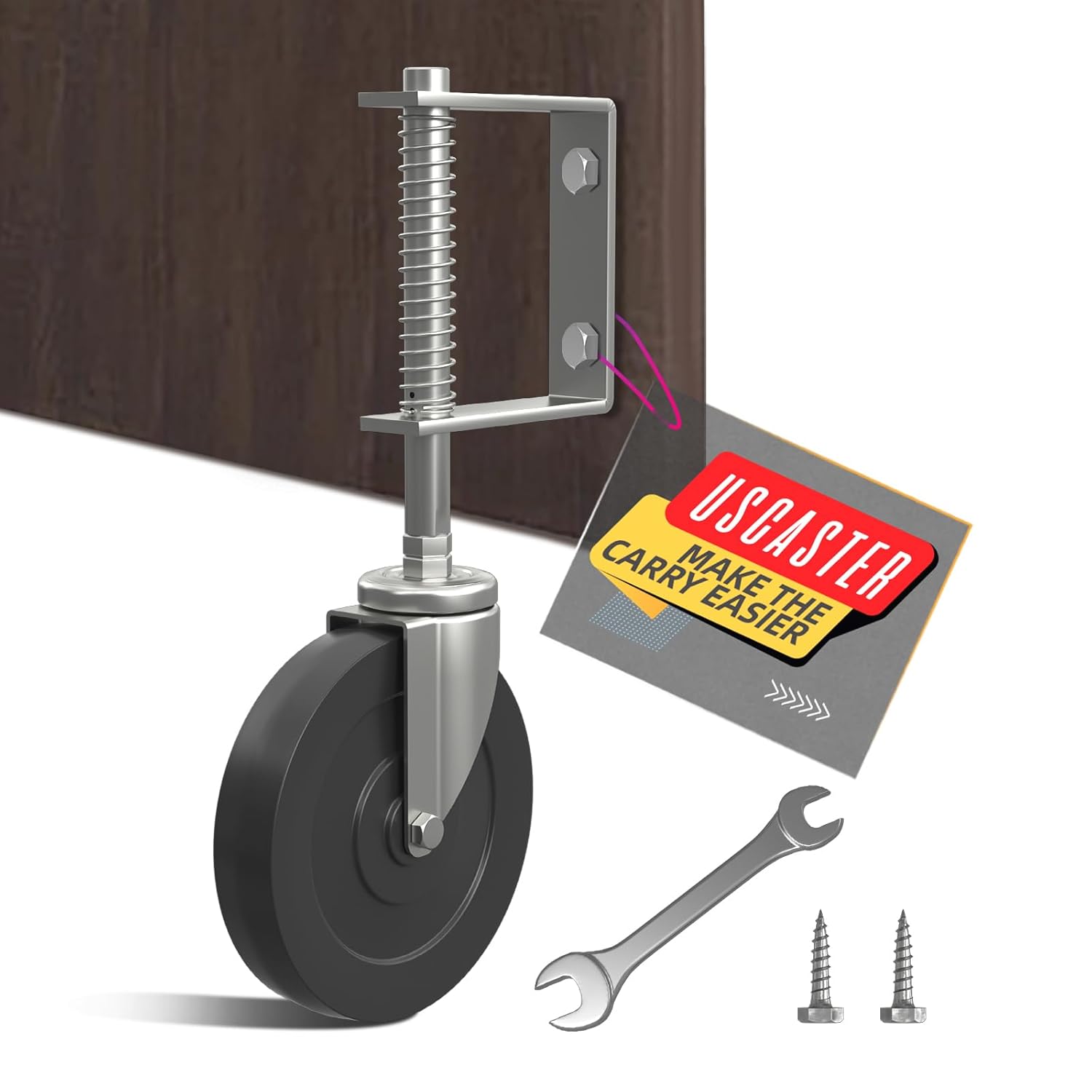 Super Strong Smooth 5 Gate Caster with 413 Spring Easy to Install Durable
