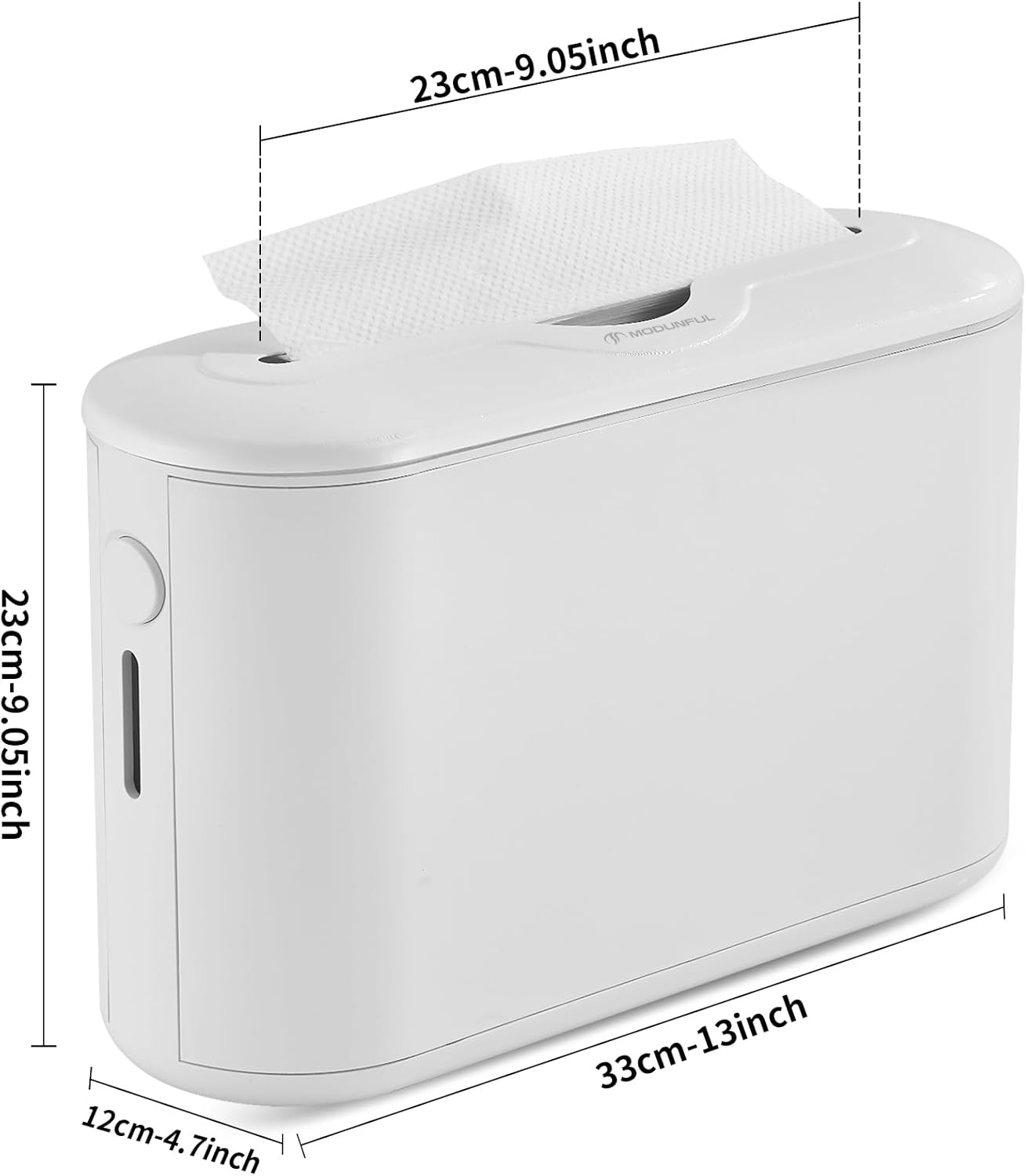 Modunful Countertop Paper Towel Dispenser Multifold Hand Towel Dispenser