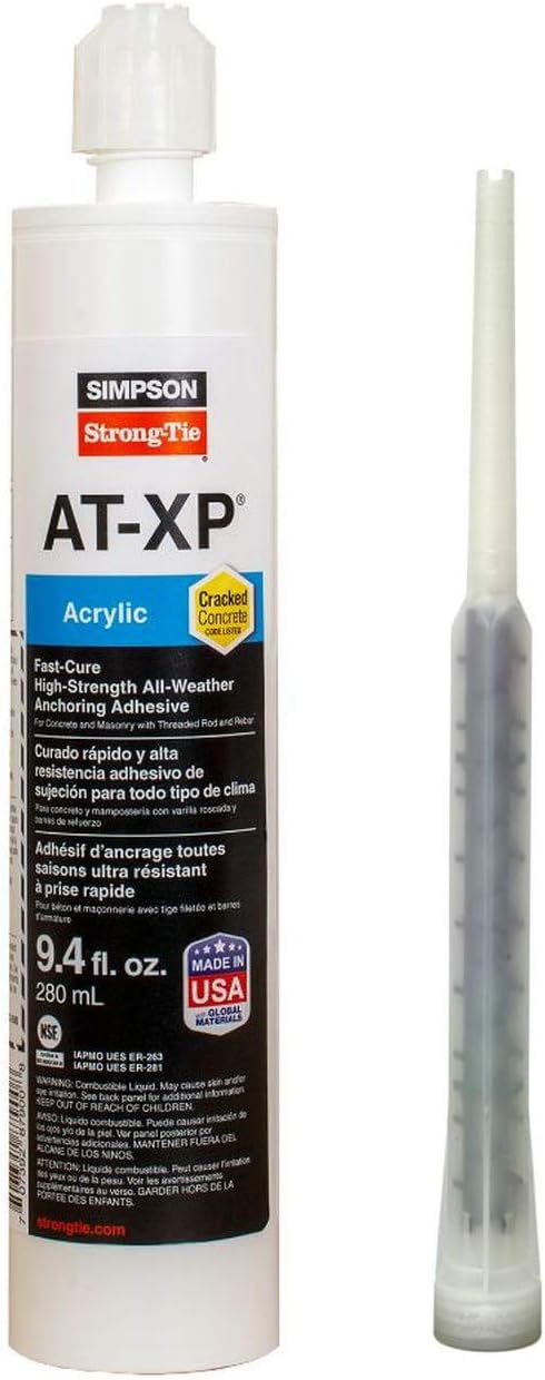 Fast-Curing Concrete Anchoring Adhesive by Simpson Strong-Tie