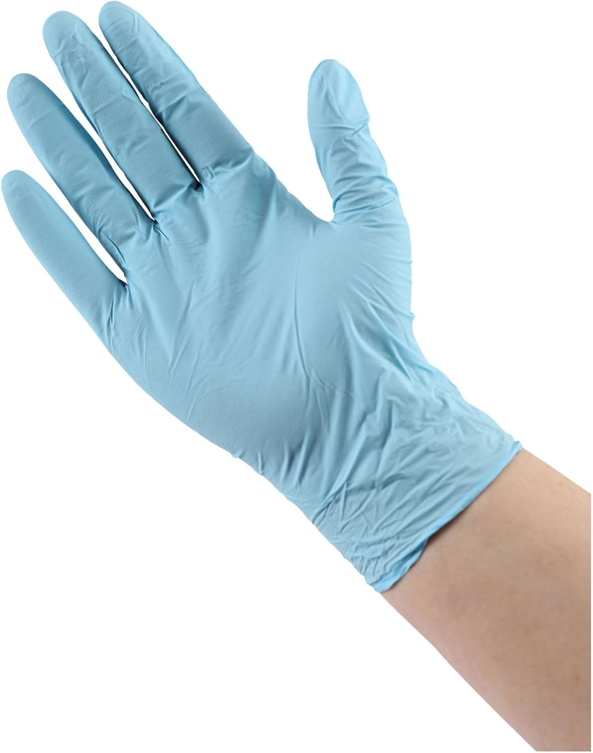 Boardwalk 382LCTA Nitrile Gloves - Large Blue 1000Carton Latex-Free DurableChem-Resistant