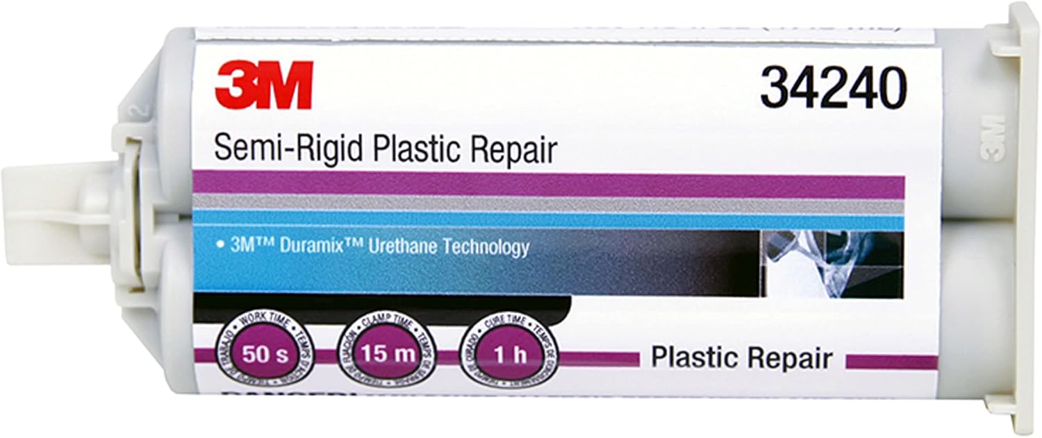 3M 34240 - 473 mL Dual-Syringe Urethane Adhesive for Plastic Repair