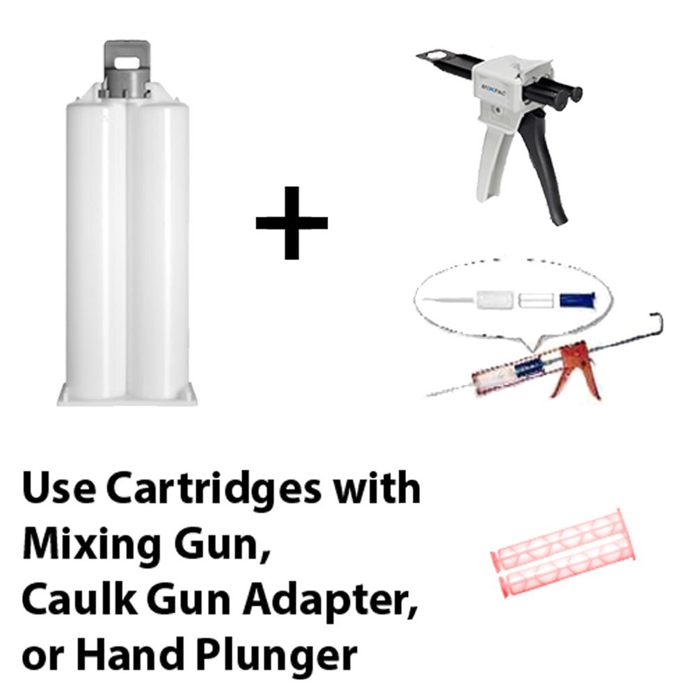 3M Scotch-Weld DP420 Off-White Caulk Adapter Kit