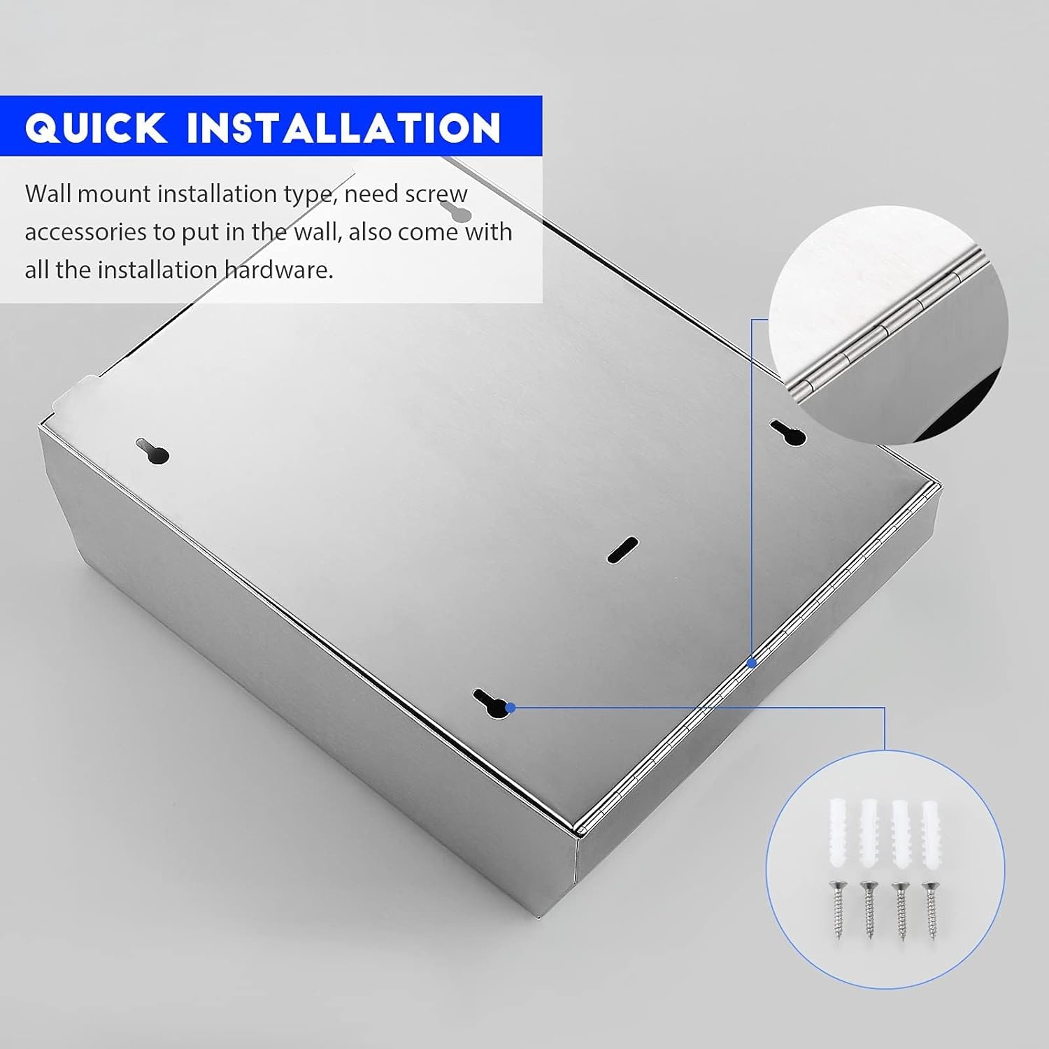 Gorlary - Touchless Wall-Mount Dispenser for Restaurant or Commercial Use