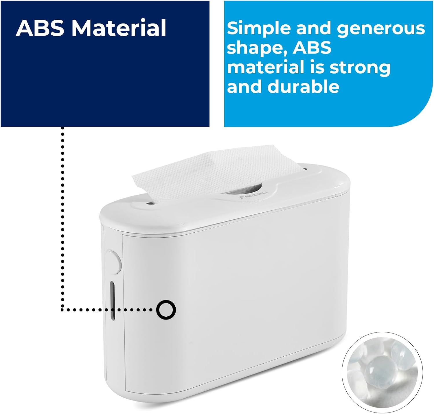 Modunful Countertop Paper Towel Dispenser Multifold Hand Towel Dispenser