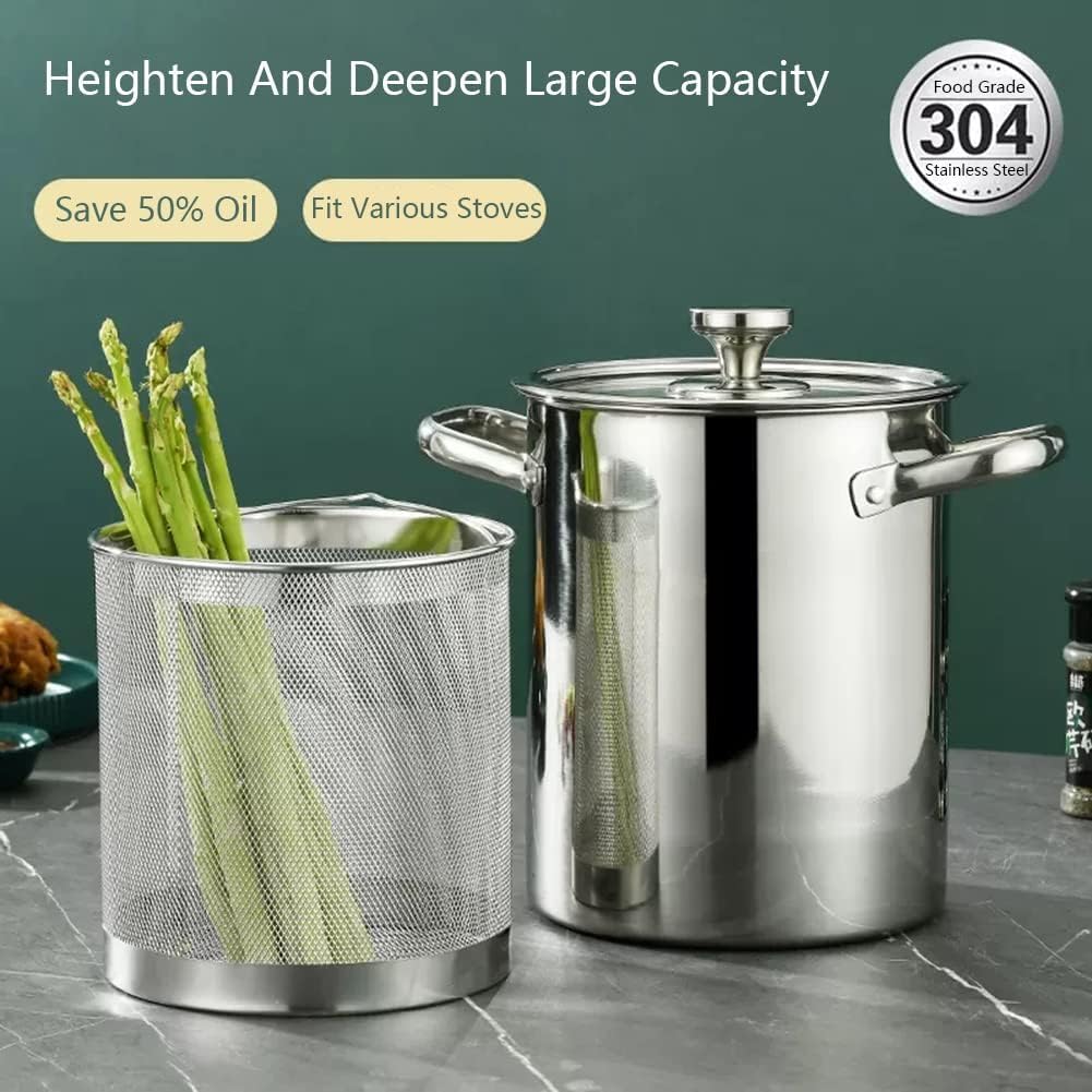 DAOUXIAOSPStainless Steel Asparagus Pot 4L