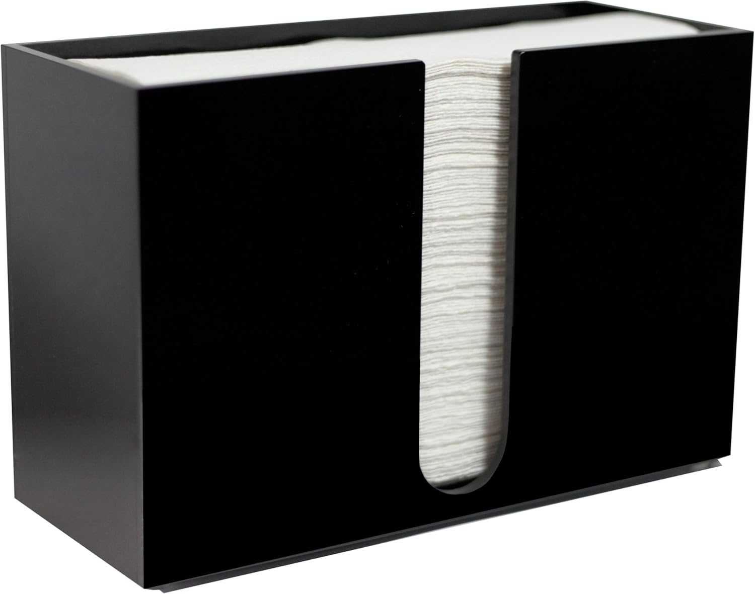 Doves On Clouds Multi-Fold Paper Towel Dispenser Black