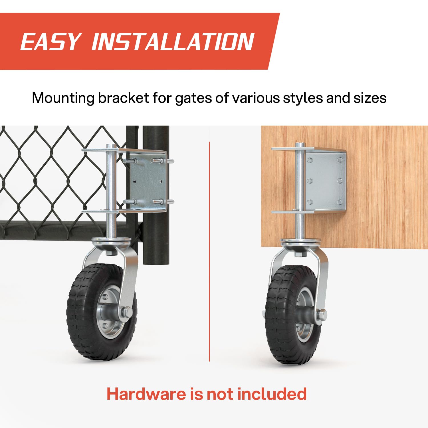 Effortless Gate Wheel for Heavy-duty Use
