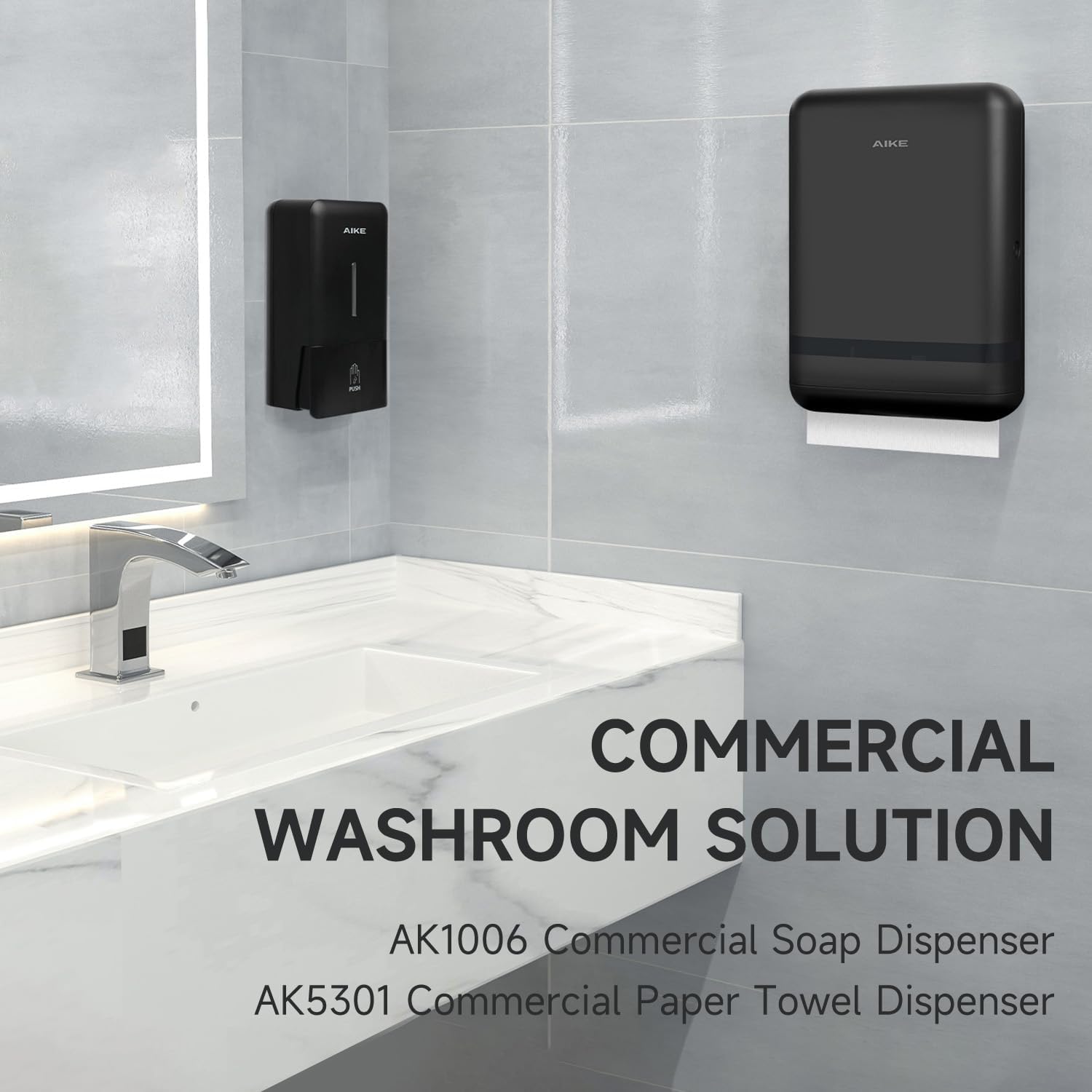 AIKE Commercial 400 Sheeth Paper Towel Dispenser