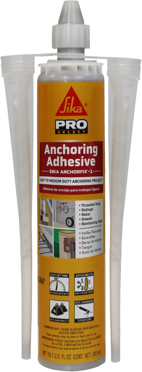 Sika AnchorFix 1 High-Performance Adhesive for UnCracked Concrete