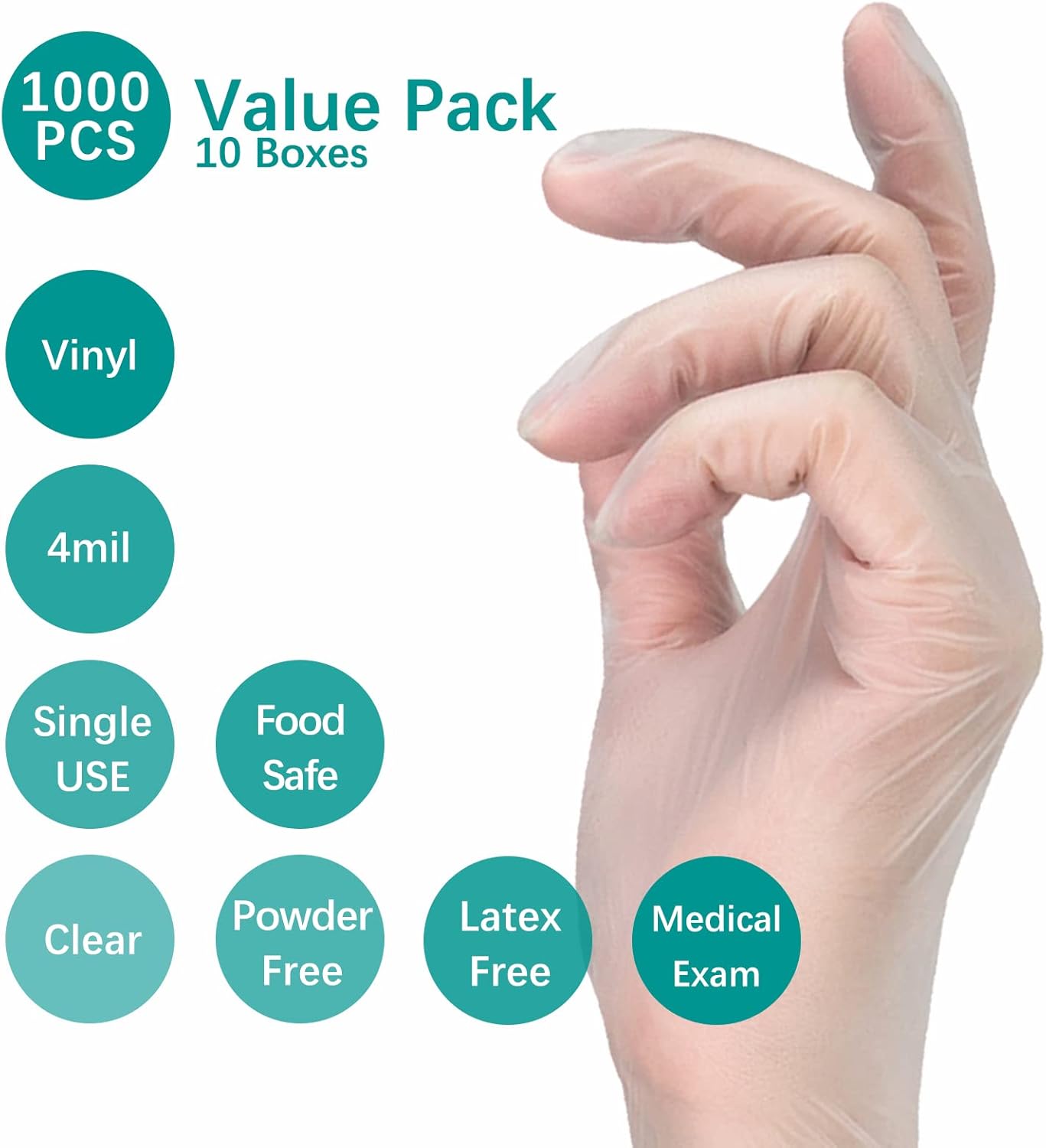 Durable Latex-Free Gloves for Kitchen Cleaning