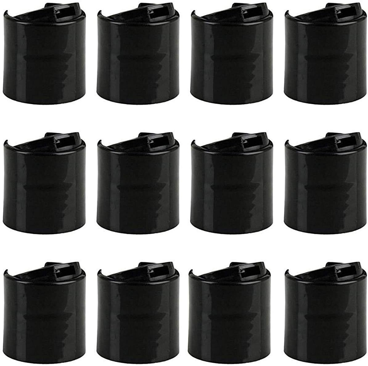 FanBell 24410 Dispensing Smooth Disc Top Closures Replacement for Squeeze Bottles