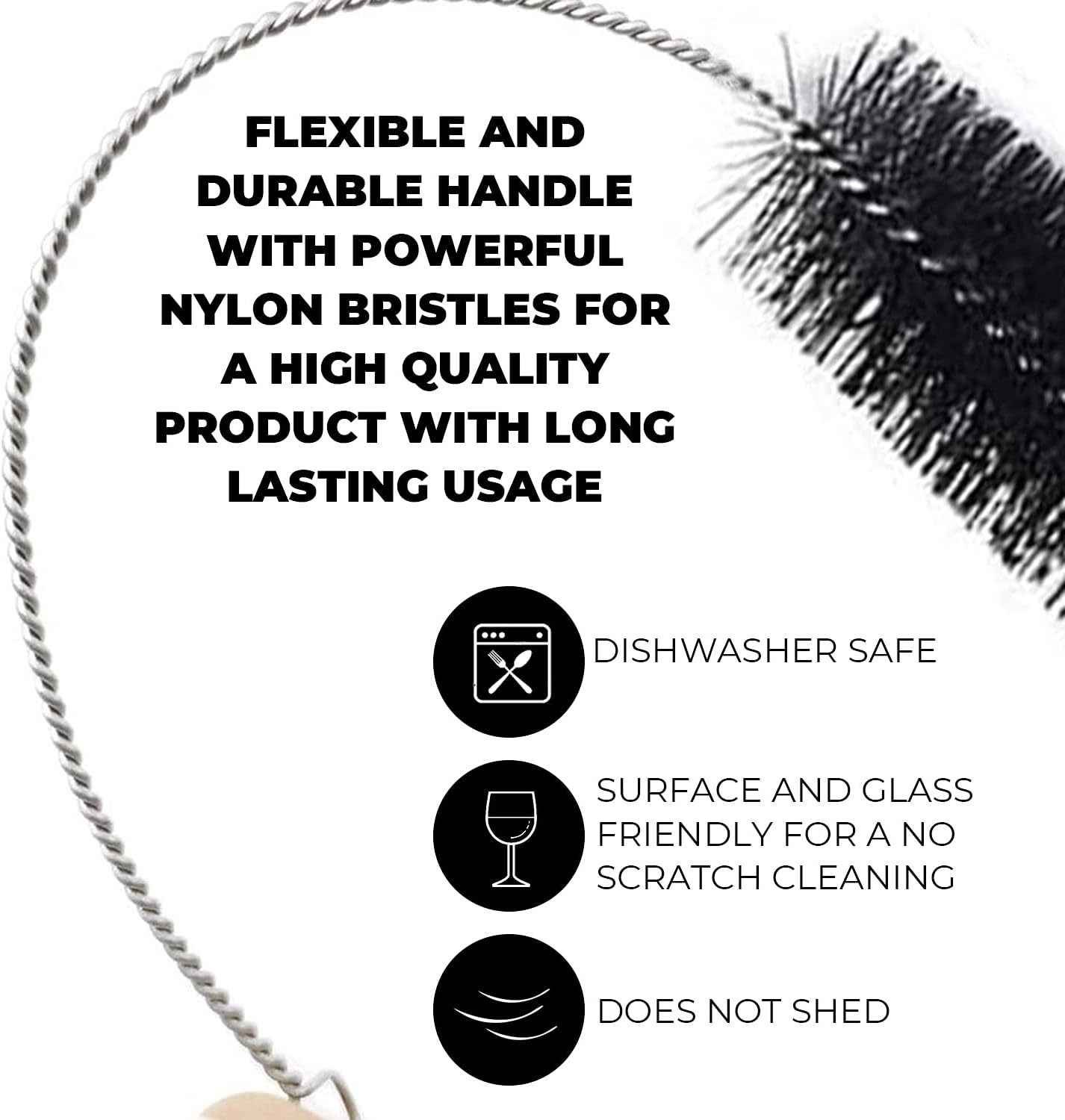 Professional Tube Cleaning Brush Set for Hard-to-Reach Areas