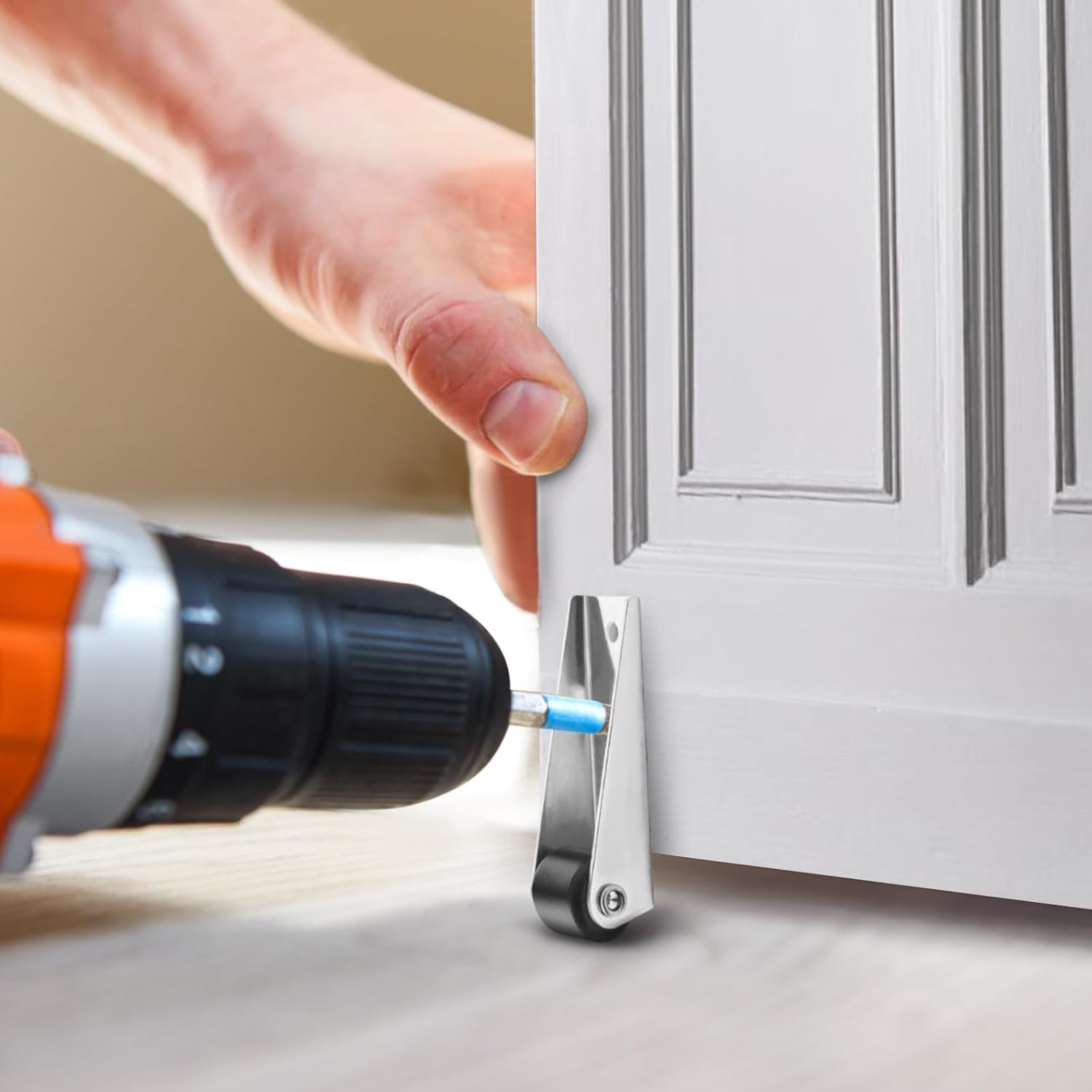 16-Inch Door Caster Replacement Wooden Door Droop Support