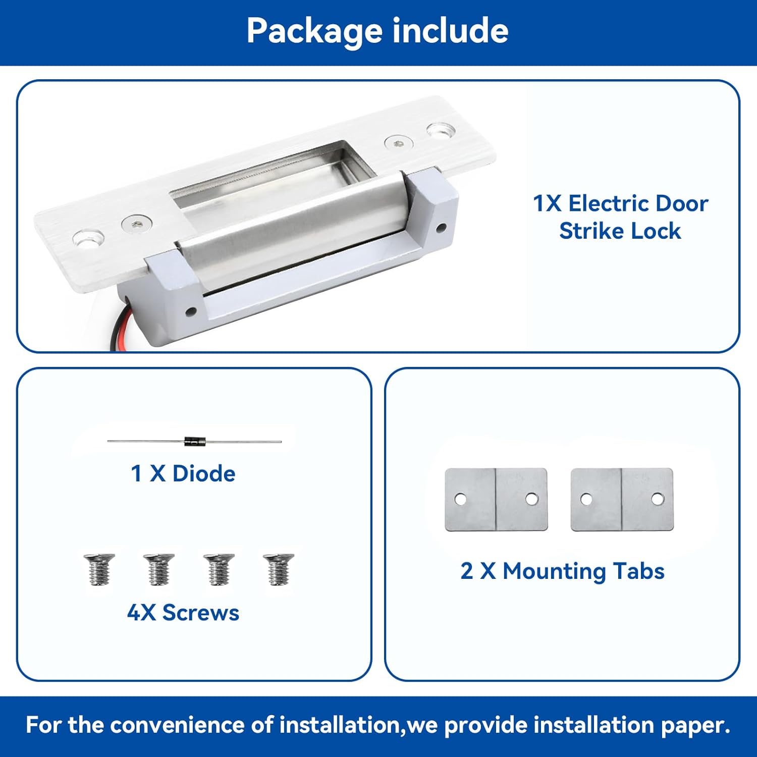 Secure Door Access Lock with Two Models