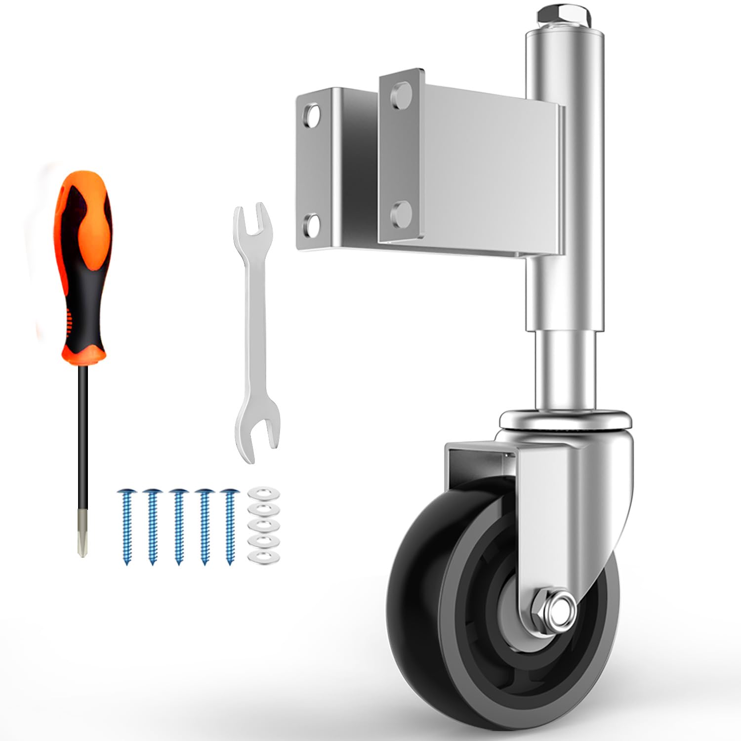 Homhoo Spring-Loaded Gate Caster