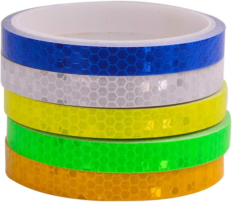 Brightplus Reflective Tape Fluorescent Yellow 05 X10