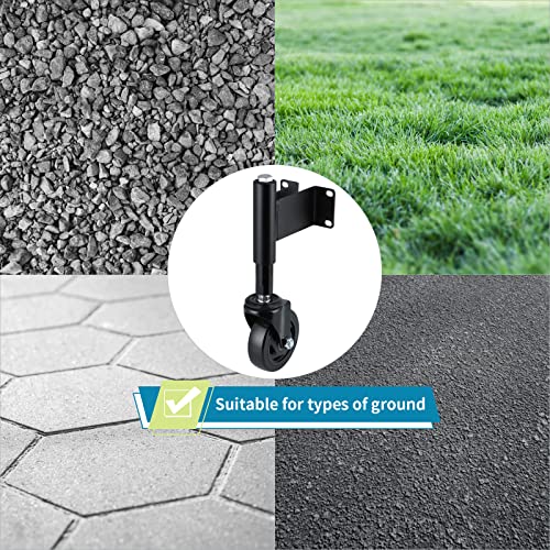 Skelang 2-Piece Spring Loaded Gate Caster