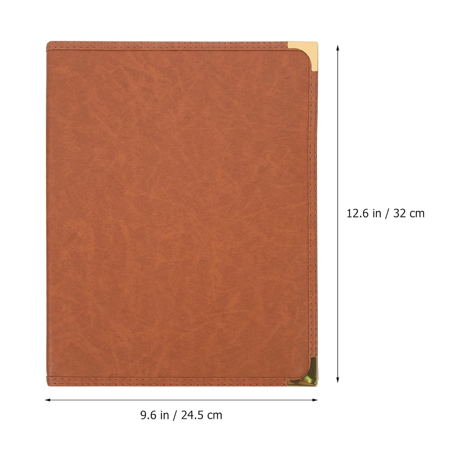 Premium Leather Menu Binder for Coffee Bars