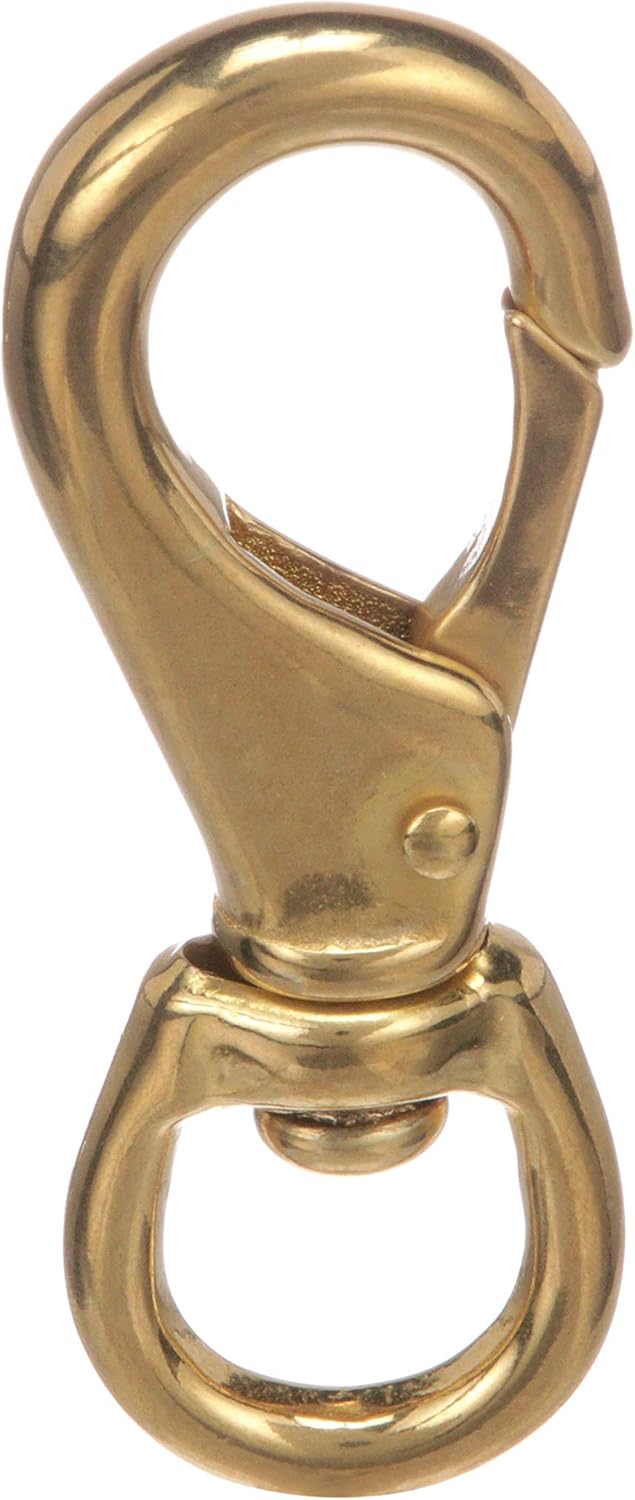 Seachoice Swivel Eye Snap Cast Brass Eyebolt