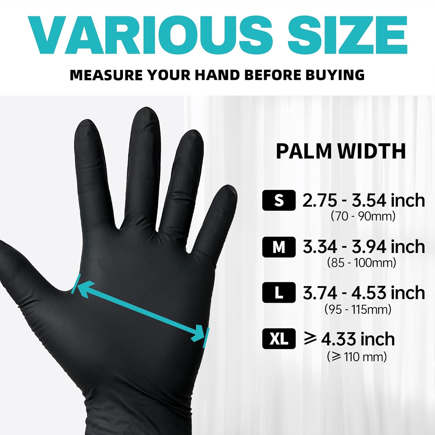 Secure Grip Latex Powder-Free Exam Gloves 4 Mil