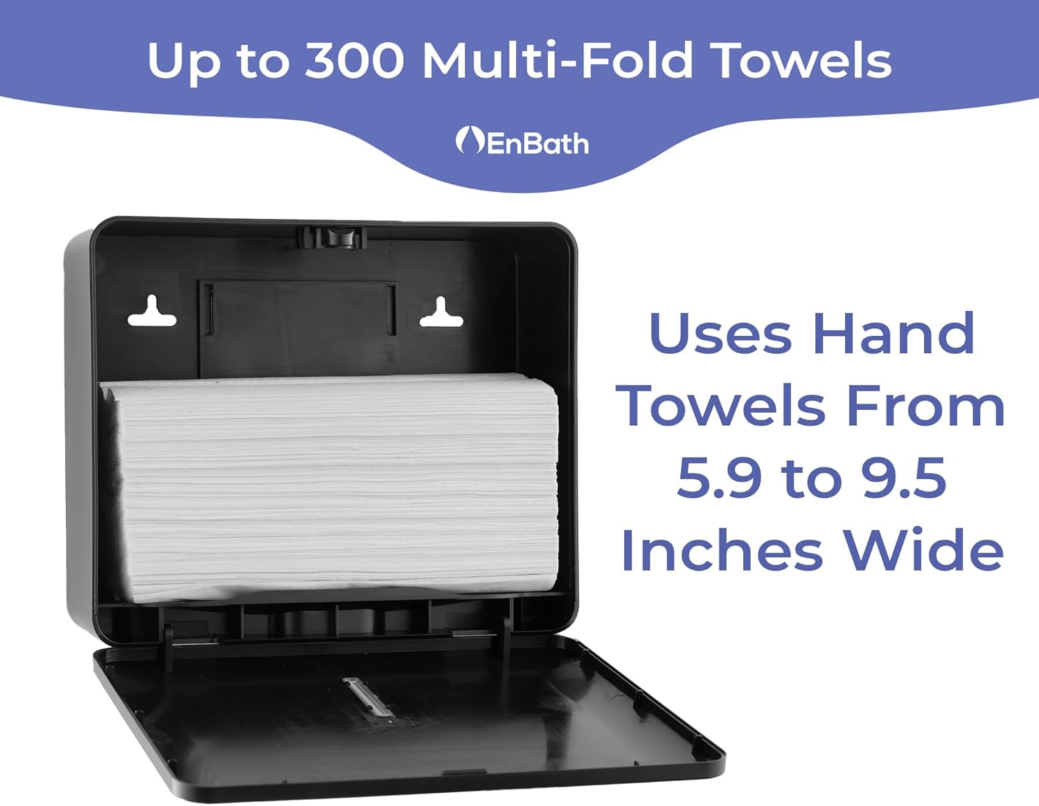 Multifold Paper Towel Dispenser 2-Pack