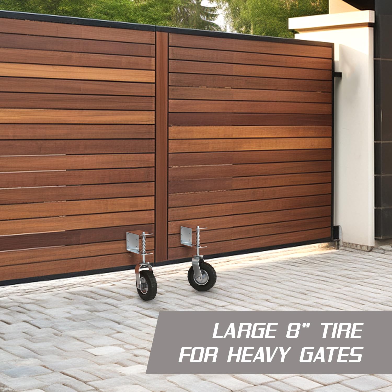 Effortless Gate Wheel for Heavy-duty Use