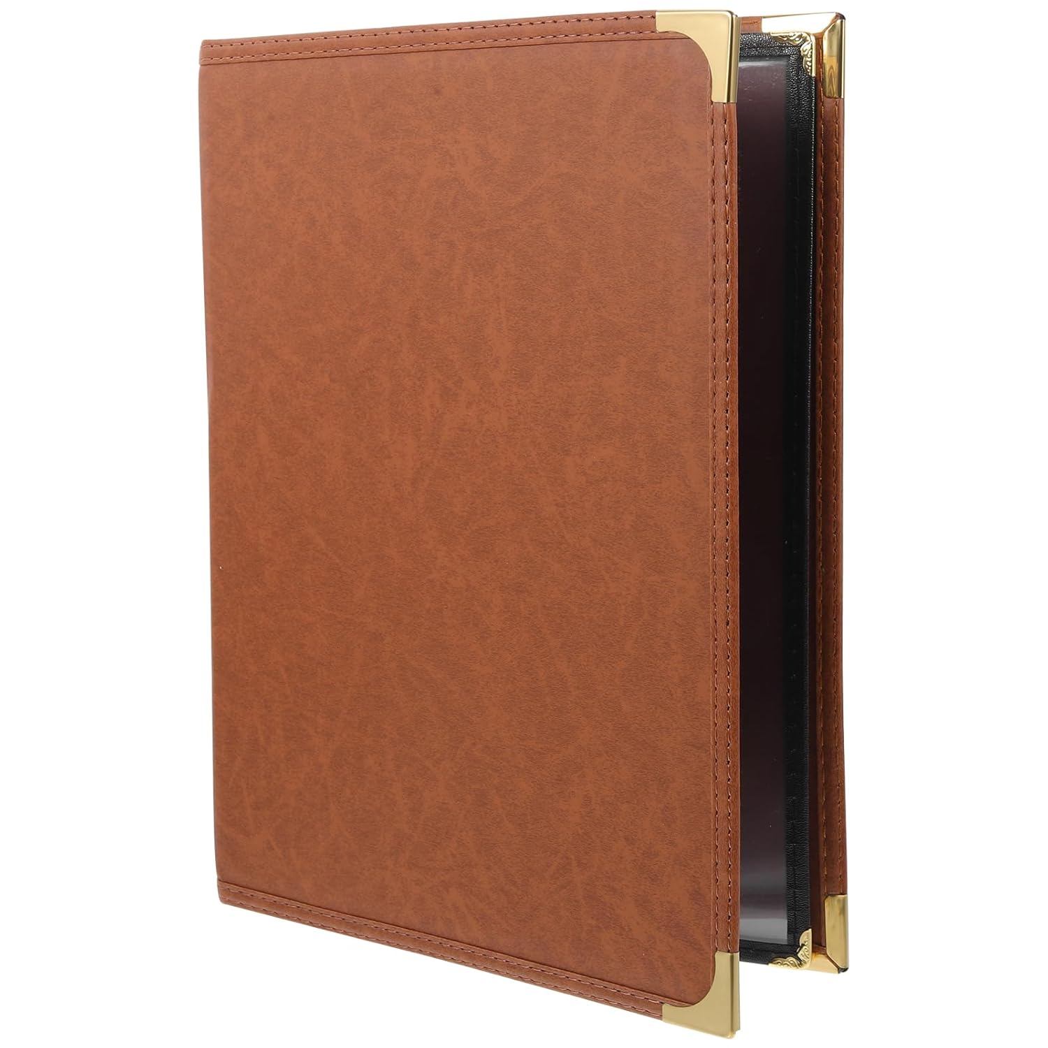 Premium Leather Menu Binder for Coffee Bars