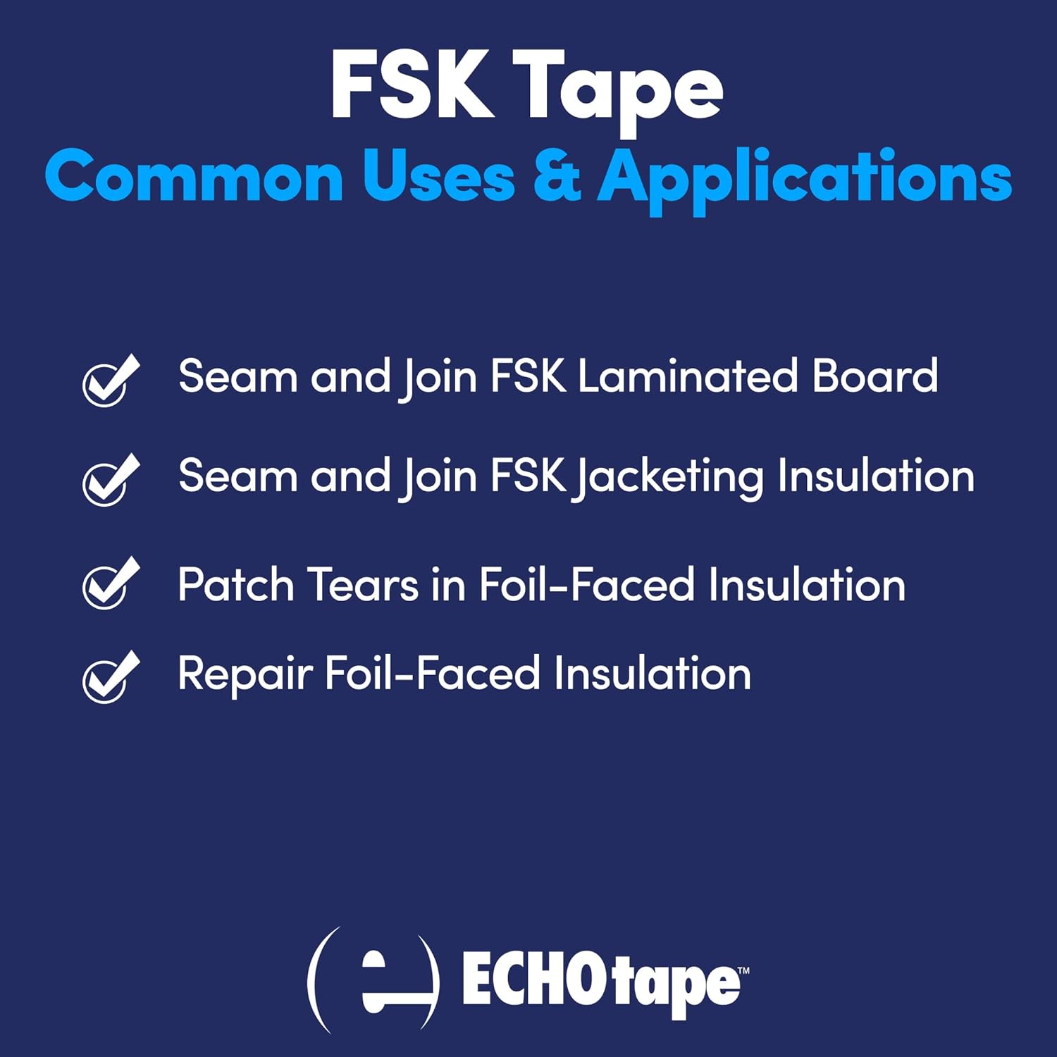 Durable FSK Insulation Tape for Various Applications