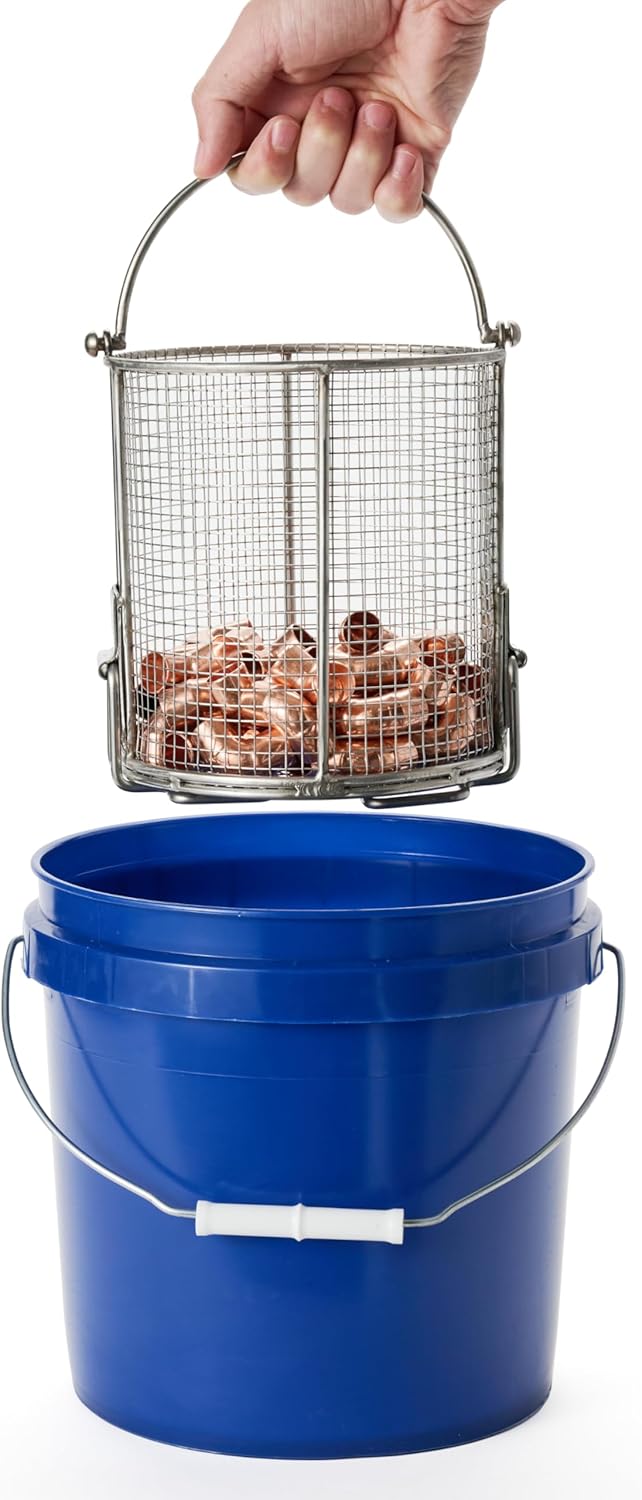 Efficient Metal Basket Swinging Handle 65x7-inch Durable Easy-to-Use