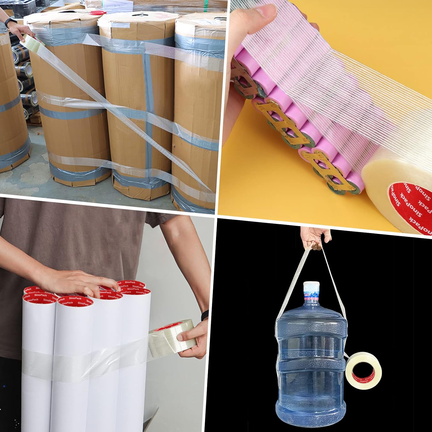Premium Heavy Duty Strapping Tape Set