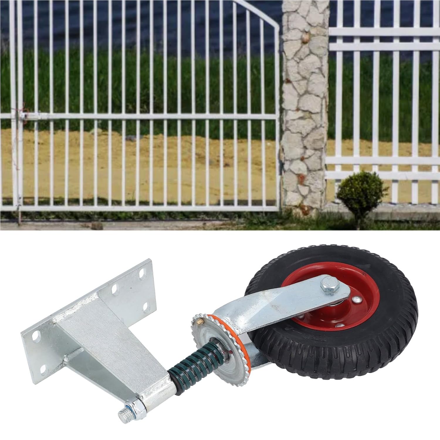 Natudeco8-Inch Gate Wheel - 600lbs Capacity