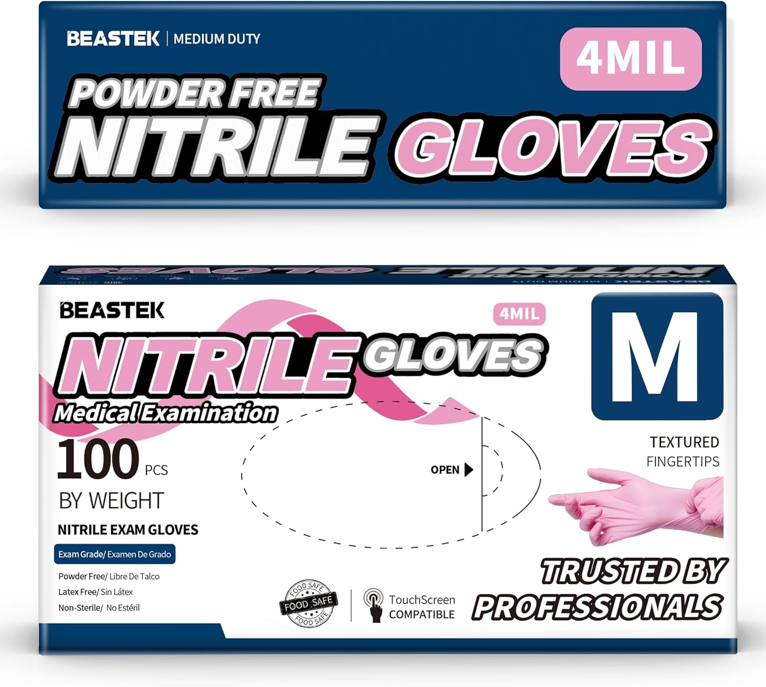 Exclusive beasts premium nitrile exam gloves