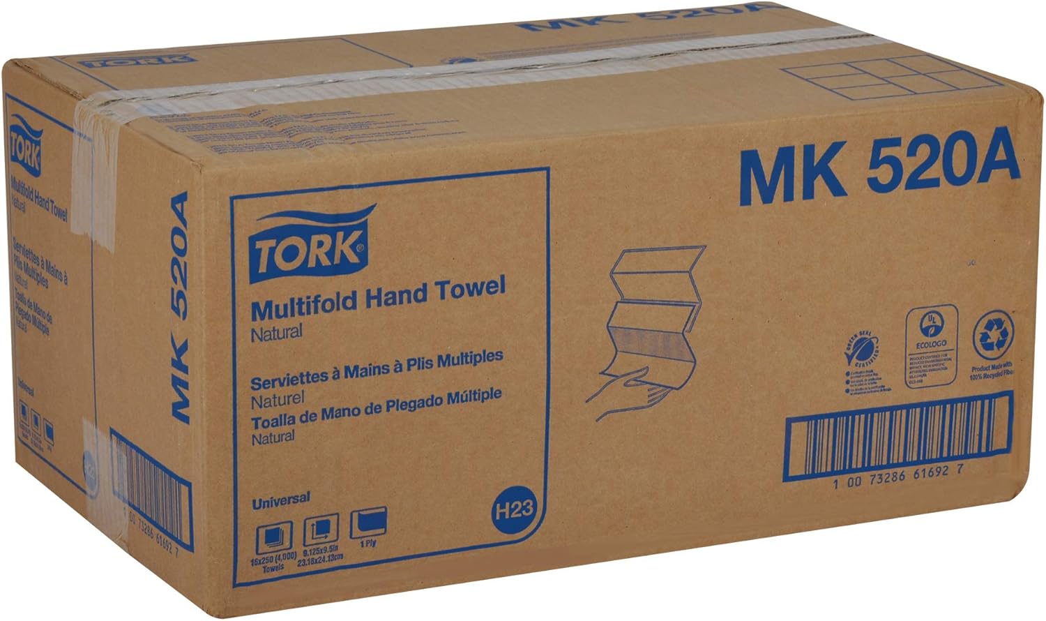 Effortlessly Clean with Tork Multifold Hand Towel