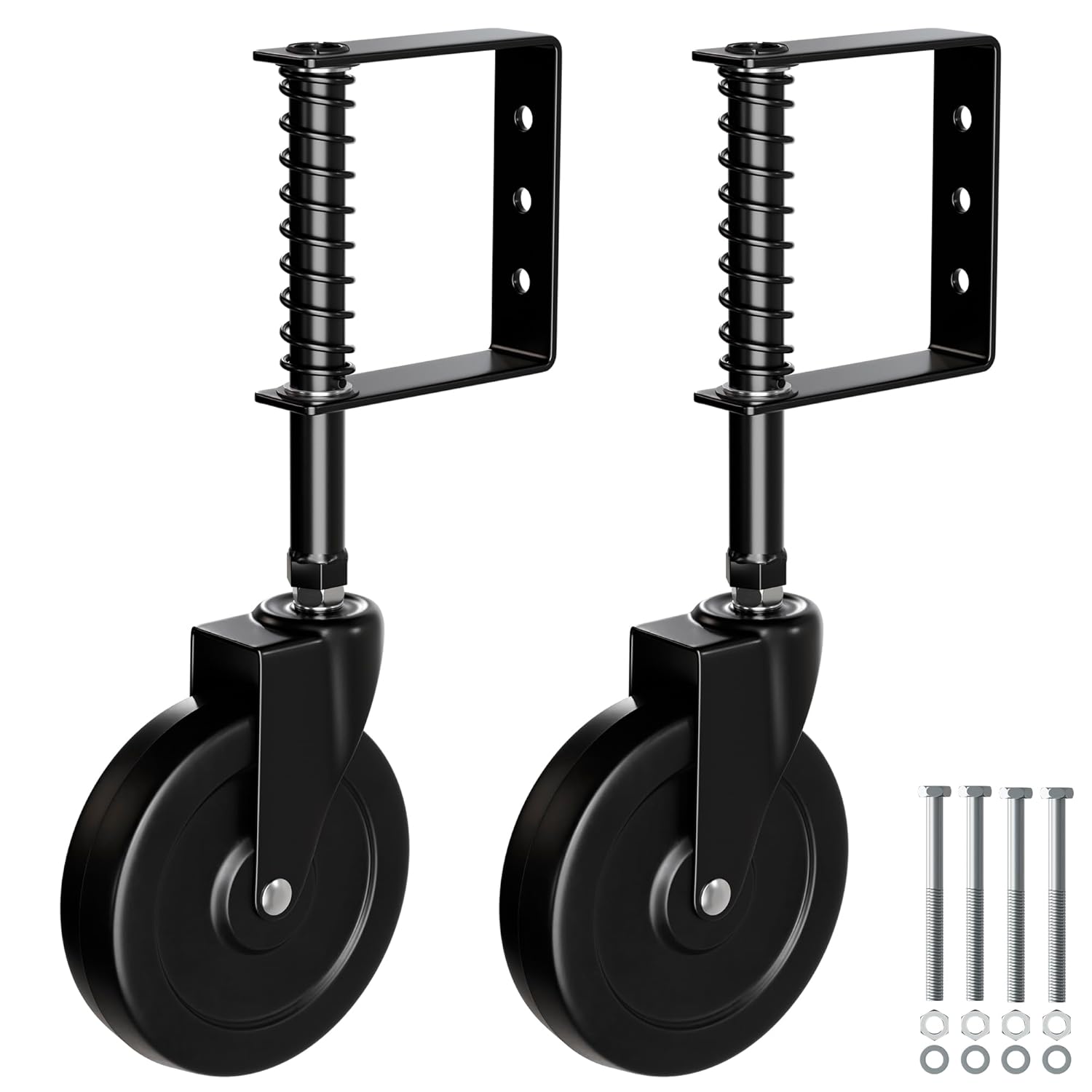 TIBEGOLD 5 Spring-Loaded Gate Caster Durable and Versatile Outdoor Solution