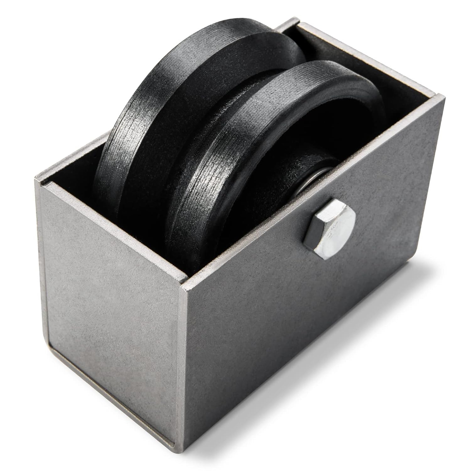 Durable 800 lb V-Groove Cast Iron Wheel